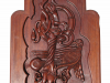 Relief of Celtic Style P in Mahogany