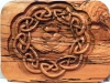 Claddagh in Knotwork - 1 of a pair,